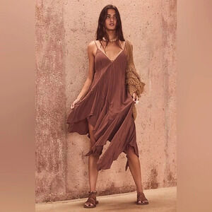 Free People Tumi
Tunic Dress Ruffled Sz: M